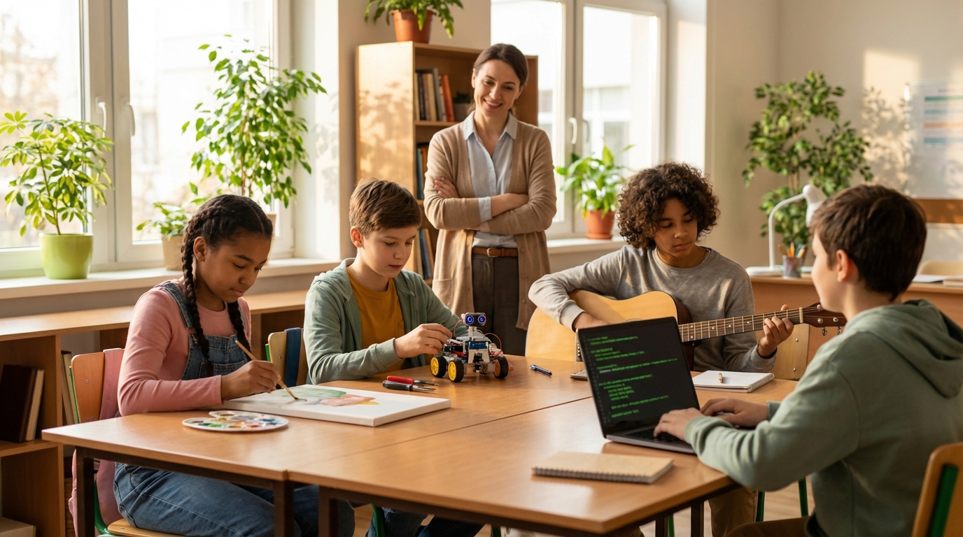 Clubs & Activities feature illustration