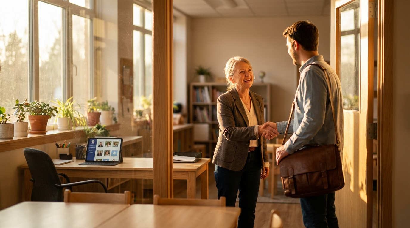 Staff Management feature illustration