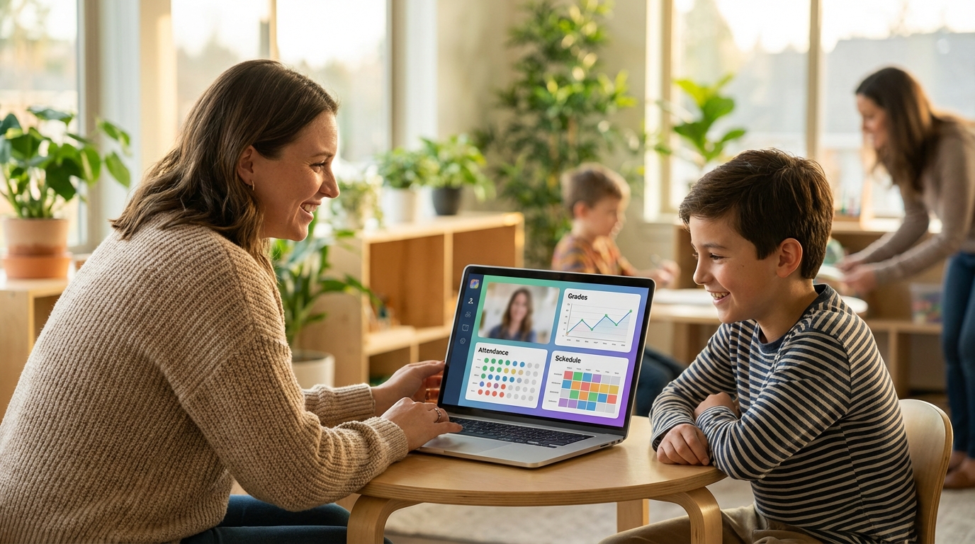 Student Profile Hub feature illustration